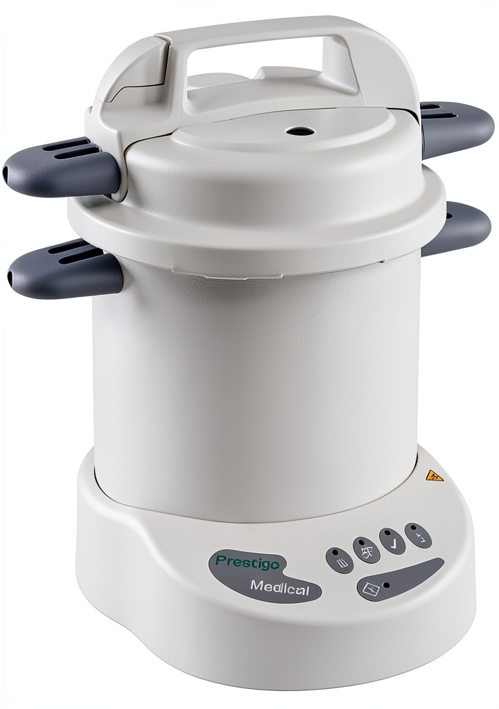 Prestige Lab Autoclave in a laboratory setting