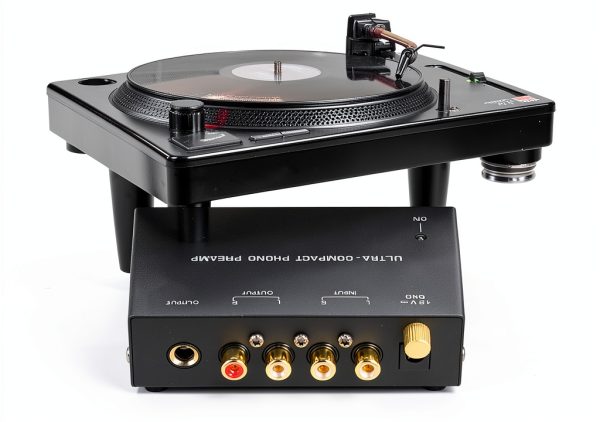 Dpofirs Phono Turntable Preamp Amplifier-2