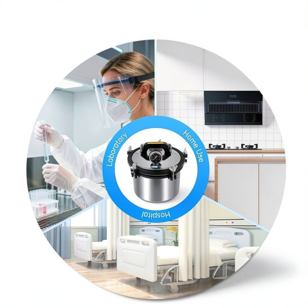 Autoclave PLOCVB ZY-260 8L Compact Stainless Steel-6