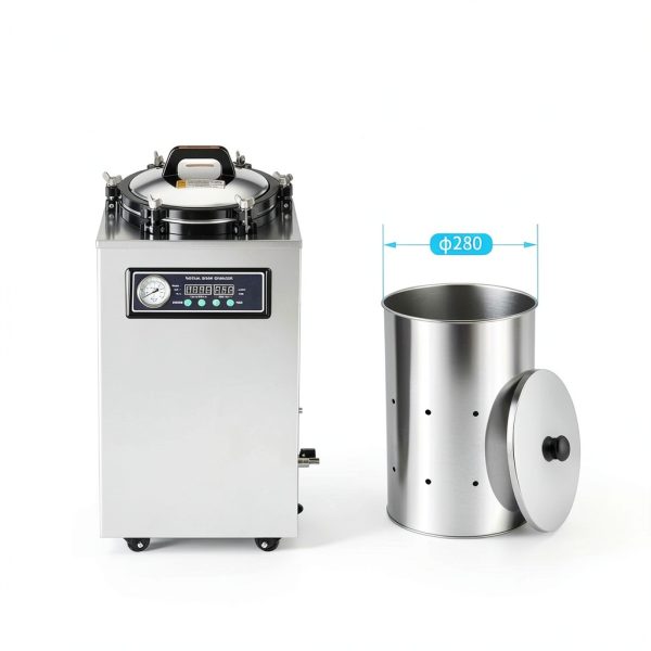 BAOSHISHAN 35L Mushroom Autoclave Stainless Steel Safety-4
