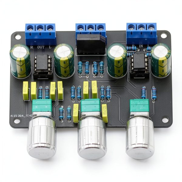 NE5532 Dual Channel Audio Preamplifier Board Kit-3