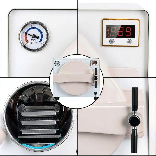 EAST DENTAL Lab Autoclave Pressure Adjustment Automatic Vent-6
