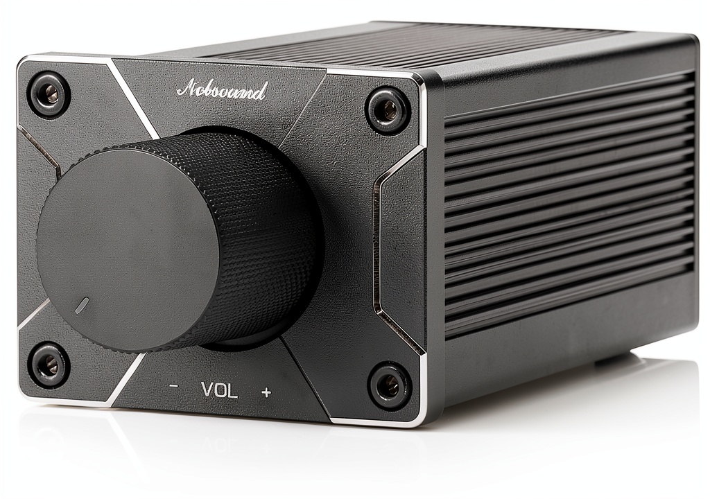 Installing Nobsound Passive Preamp for HiFi Audio on a wooden desk