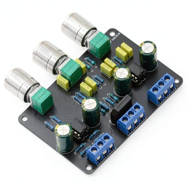 NE5532 Dual Channel Audio Preamplifier Board Kit-4