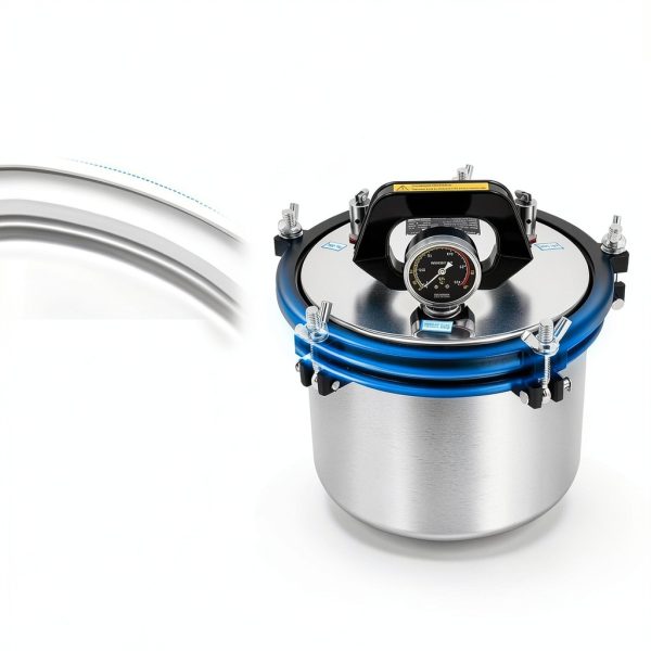 OLKKEFT Autoclave Steam Sterilizer High Pressure Durable-4