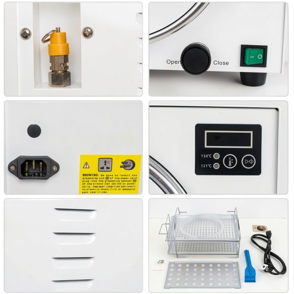 Genmine Lab Autoclave Safety Device Pressure Adjustment-3