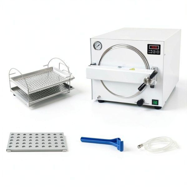 AQIBAO Autoclave Steam Sterilizer Stainless Steel 18L-5