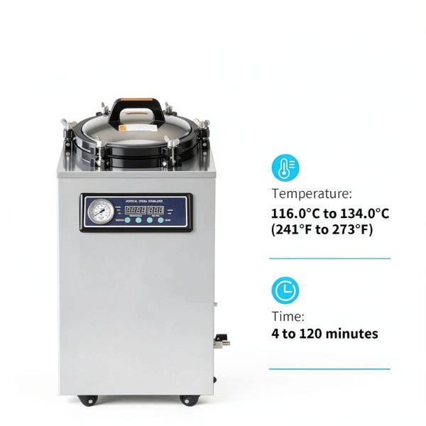 BAOSHISHAN 35L Mushroom Autoclave Stainless Steel Safety-2