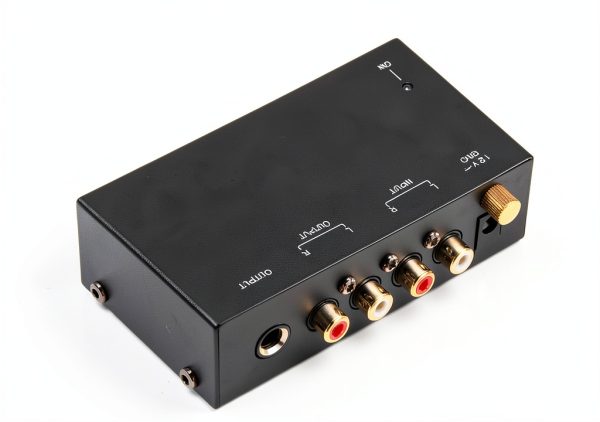 Phono Preamp EIMSOAH Dual Gain Compact Audio-0