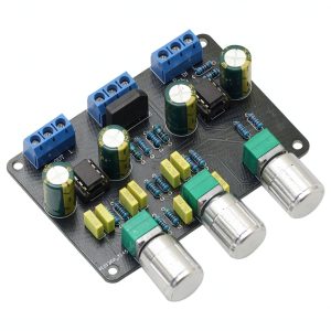 NE5532 Dual Channel Audio Preamplifier Board Kit-0