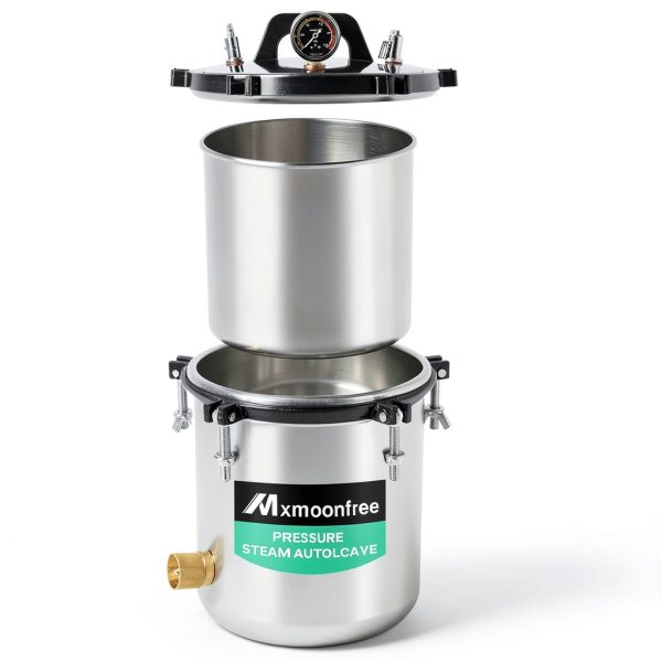 Portable Autoclave Mxmoonfree 14.8L Sterilizer-3