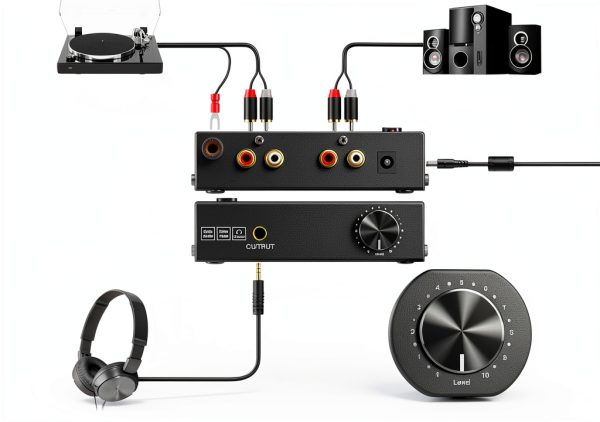 PROZOR Preamplifier for Record Player-1
