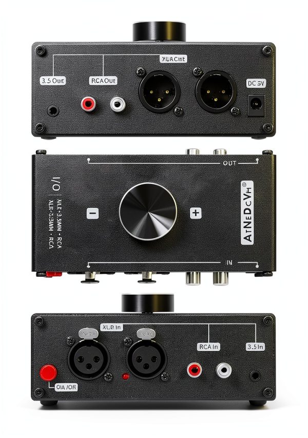 ATNEDCVH Audio Preamp Amplifier-4