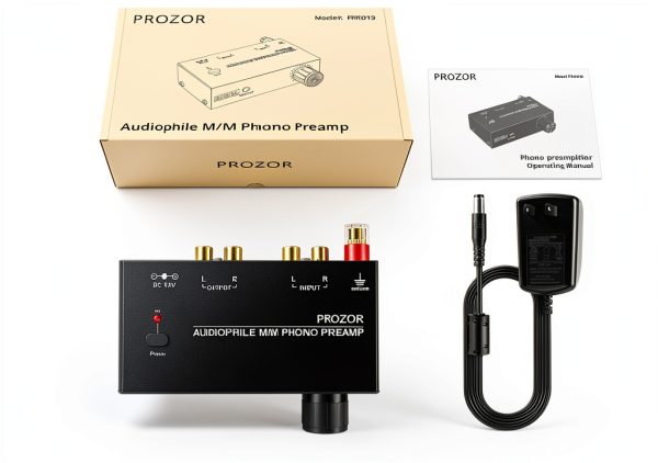 PROZOR Preamplifier for Record Player-6