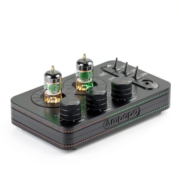 Ampapa A1 Phono Preamp Aluminum Tube Design-4
