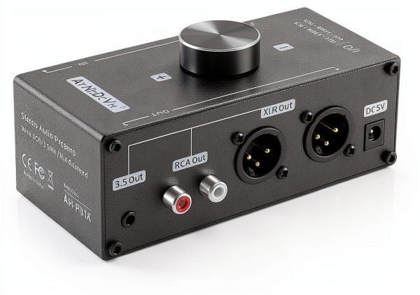 ATNEDCVH Audio Preamp Amplifier-1