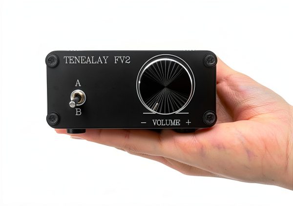 TENEALAY FV2 Stereo RCA Audio Switch Box-2
