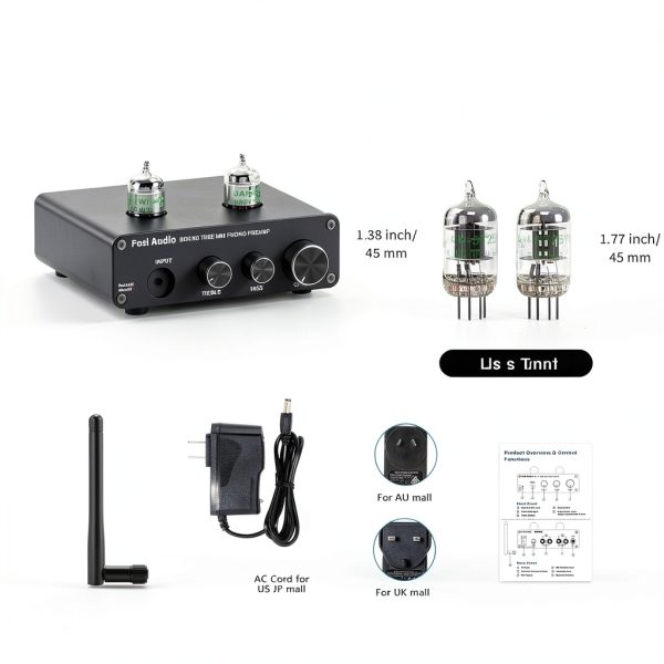 Phono Preamp Fosi Audio BOX X3 Bluetooth Tube-7