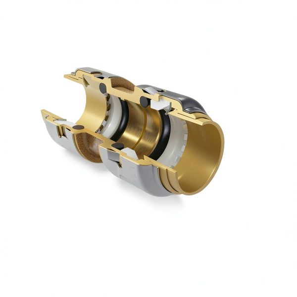 SharkBite Max 1/2 x 1/2 in PTC Ball Valve Brass Shut-Off UR22222-4