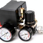 Air Compressor Pressure Switch QWORK WD3785 90-120 PSI Regulator ABS-0