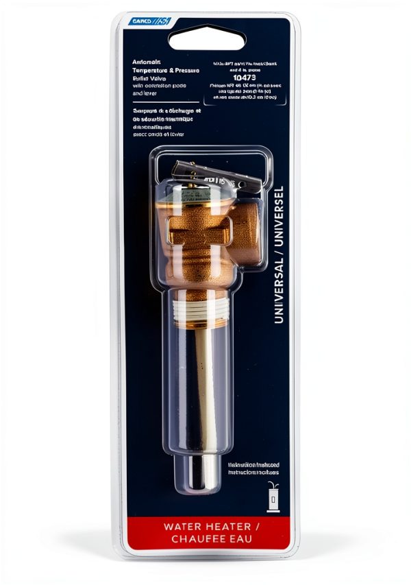 Camco Temperature & Pressure Relief Valve with Extension Probe-3