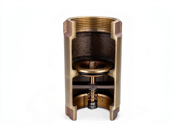 Merrill No-Lead Brass 1" Check Valve CVNL100 700 Series-0