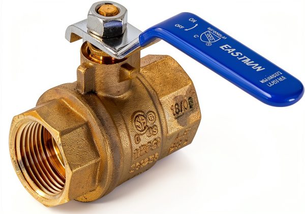 Eastman 3/4 Inch IPS Heavy Duty Full Port Brass Ball Valve-0