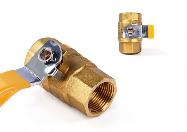 3/4 Inch Brass Ball Valve NPT Threaded YADIAN Full Port Pack of 2-1