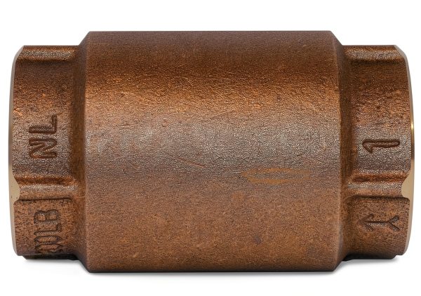 Merrill No-Lead Brass 1" Check Valve CVNL100 700 Series-3