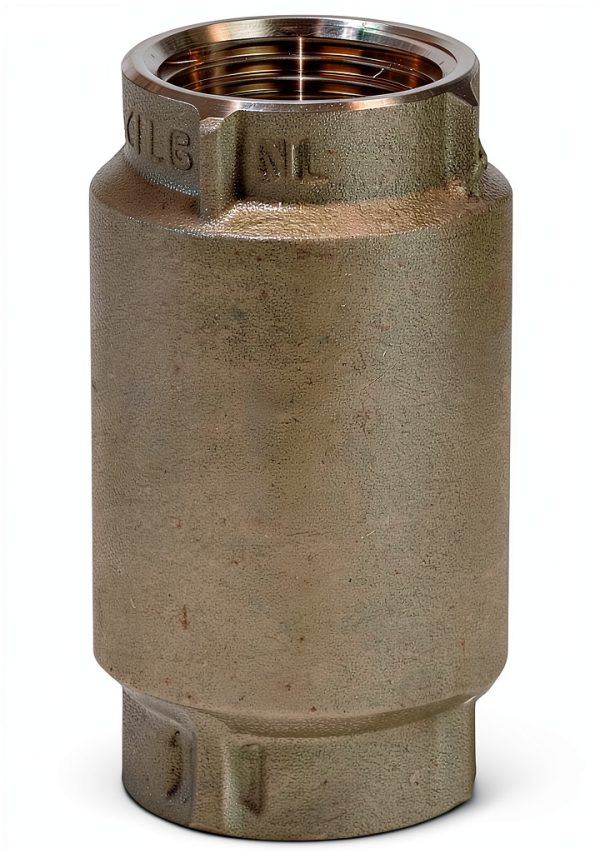 Merrill No-Lead Brass 1" Check Valve CVNL100 700 Series-1